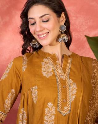 Printed kurta set 5