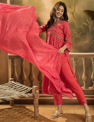 Printed kurta set 4
