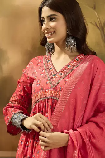 Printed kurta set