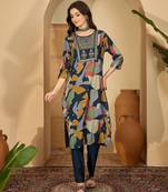 Printed kurta set