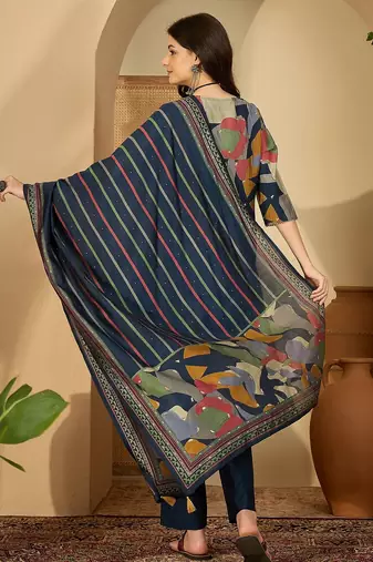 Printed kurta set