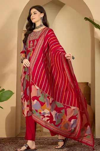 Printed kurta set