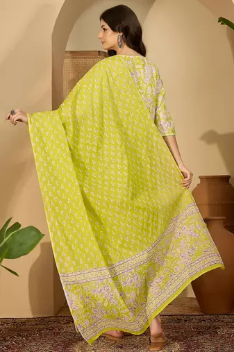 Printed kurta set