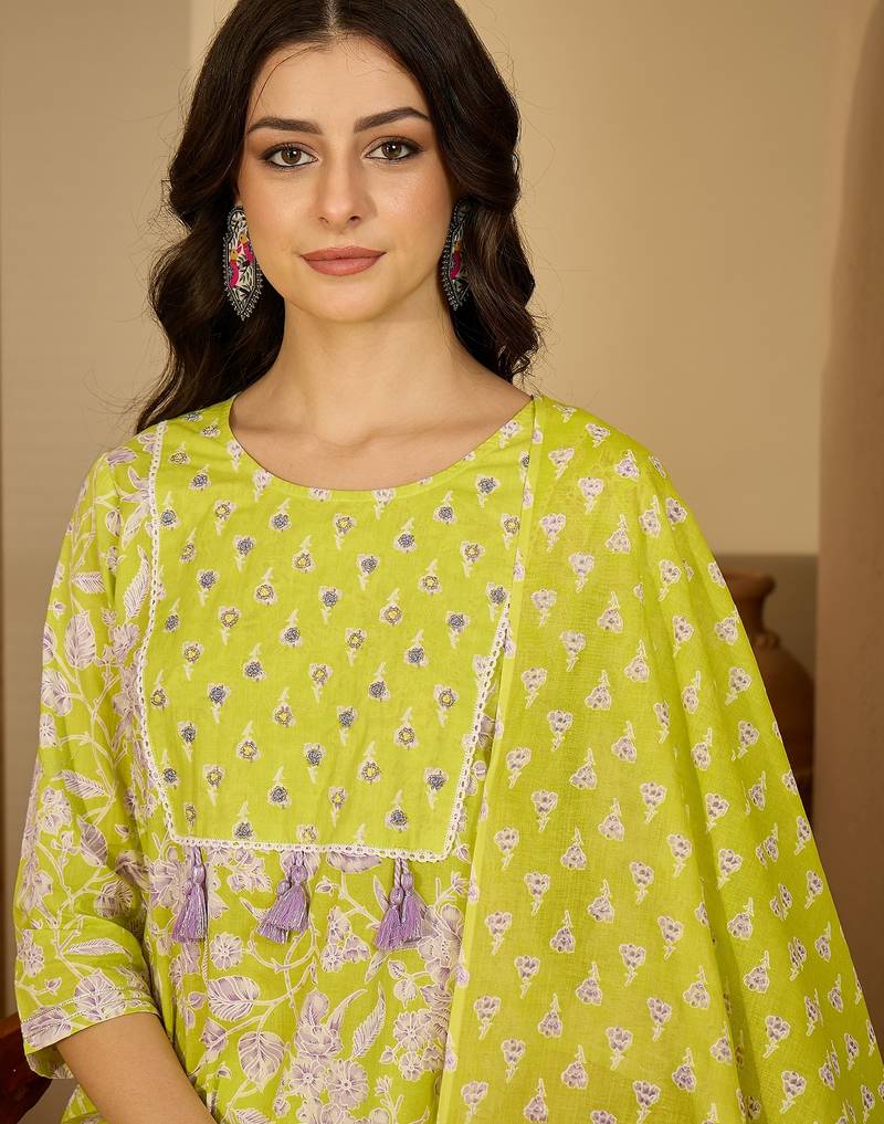 Printed kurta set