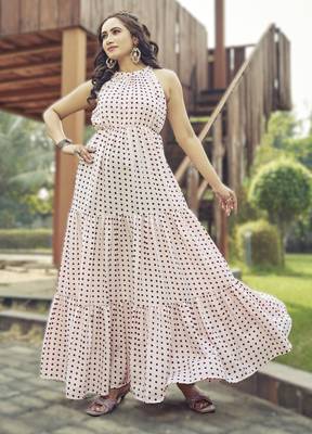  sleeveless poly-cotton kurti with crepe inner ready to dispatch 3