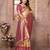 cream color banarasi tissue silk blend ethnic jacquard weving designer ceremonial saree