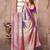 lavender color banarasi tissue silk blend ethnic jacquard weving designer ceremonial saree