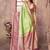 pista color banarasi tissue silk blend ethnic jacquard weving designer ceremonial saree