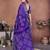 violet color beautiful festive special bandhej printed traditional saree