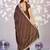 brown color crepe fabric embroidery work ready to wear saree