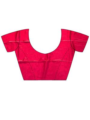 red space art silk blend saree with zalar lace border ethnic girlie saree 5