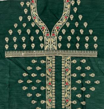 sea green faux banarasi crush graceful partywear sequins embroidered saree 5