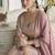 Light  pink color georgette  anarkali suit  