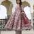 Paisley printed anarkali set
