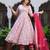 Rosy pink cotton anarkali set