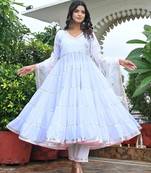 Gotta jaal snow white tired angrakha