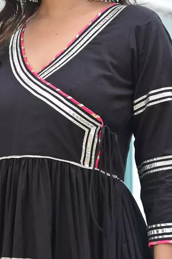 Black beauty tired anarkali