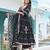 Black beauty tired anarkali