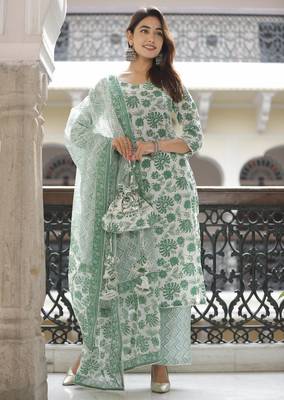 Spider green straight suit set 4