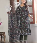 Mogra organza suit set