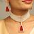 Geometric red statement choker