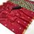 Maroon tussar silk handloom weaving     premium quality fabric