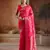 Pink weaving silk blend  premium quality fabric |