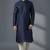 Navy dupion silk kurta set