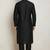 Black embroidered cotton kurta set
