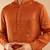 Rust embroidered silk kurta set