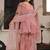 Misty pink sharara set