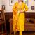 Yellow women kurta pant dupatta set