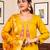 Yellow women kurta pant dupatta set