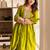 Yellow women kurta pant dupatta set
