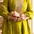 Yellow women kurta pant dupatta set