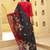 Red women kurta pant dupatta set