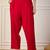Red women kurta pant dupatta set