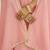 Pink women kurta pant dupatta set