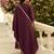 Purple women kurta pant dupatta set
