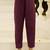 Purple women kurta pant dupatta set