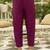 Purple women kurta pant dupatta set