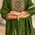 Green women kurta pant dupatta set