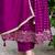 Purple women kurta pant dupatta set