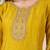 Yellow women kurta pant dupatta set
