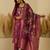Maroon women kurta pant dupatta set