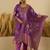 Purple women kurta pant dupatta set