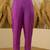 Purple women kurta pant dupatta set