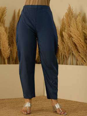 Blue women kurta pant dupatta set 4