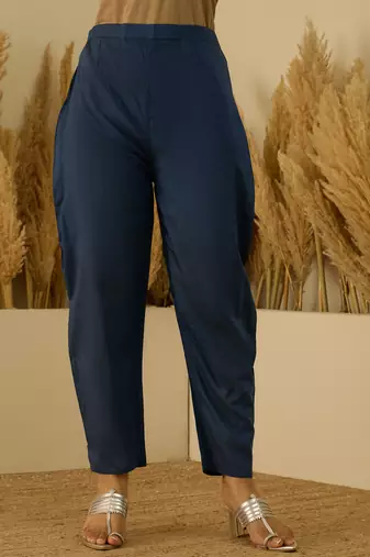 Blue women kurta pant dupatta set
