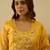 Yellow women kurta pant dupatta set